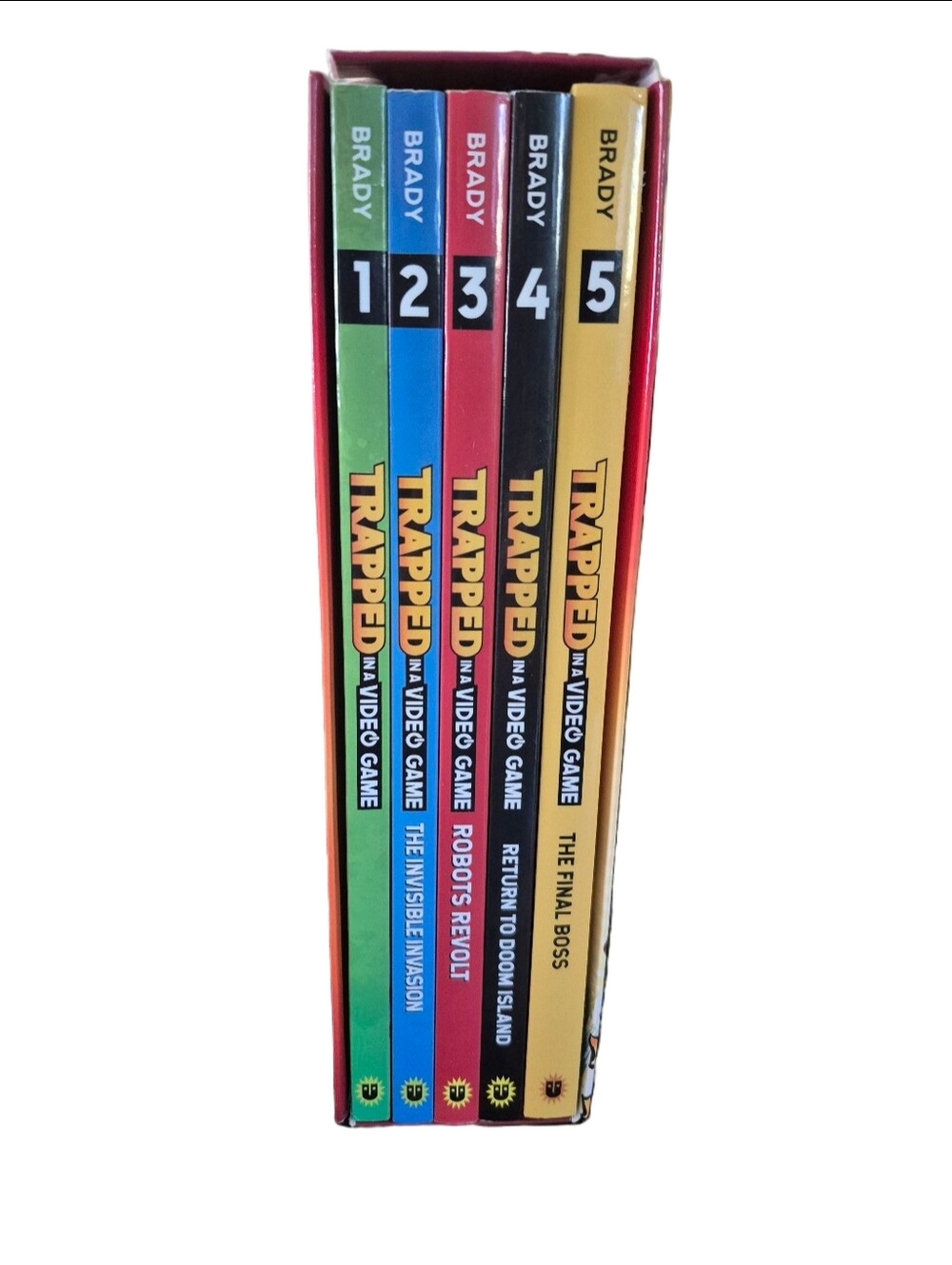 Trapped in a Video Game: The Complete Series (Books 1–5 Box Set) by Dustin Brady